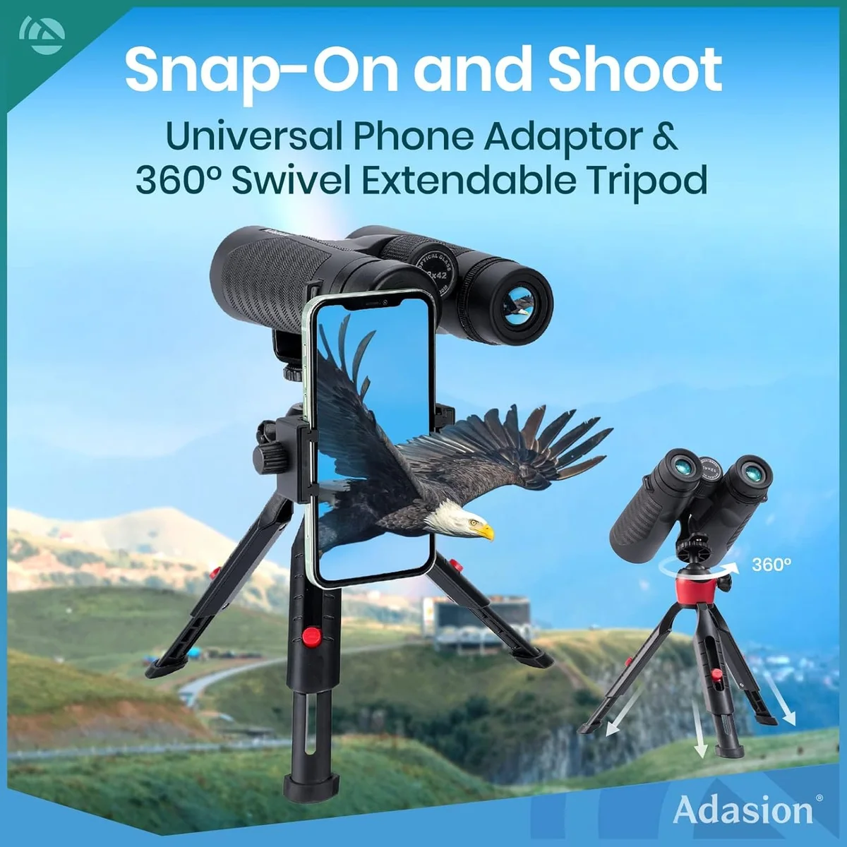 Adasion 12x42 HD — accessories