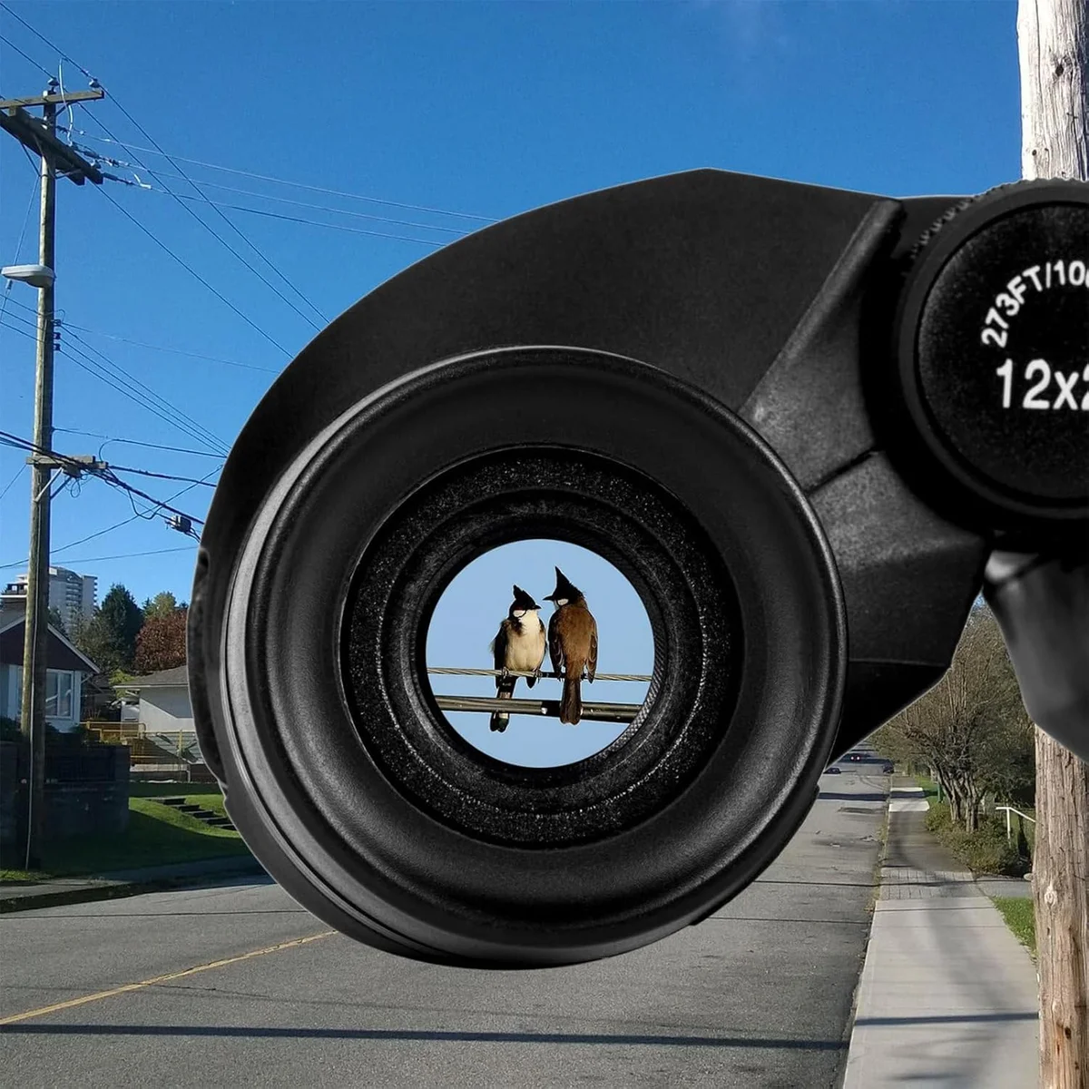 Occer 12x25 — pocket-sized concert binocular with BaK-4 prisms