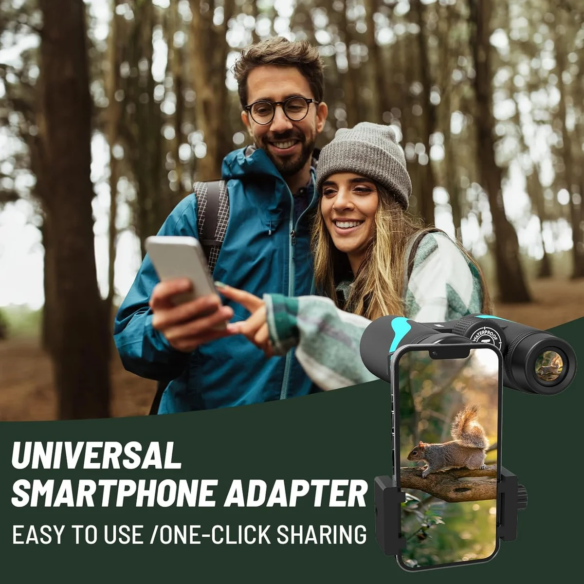 Tinllaans 15x55 UHD — detail view