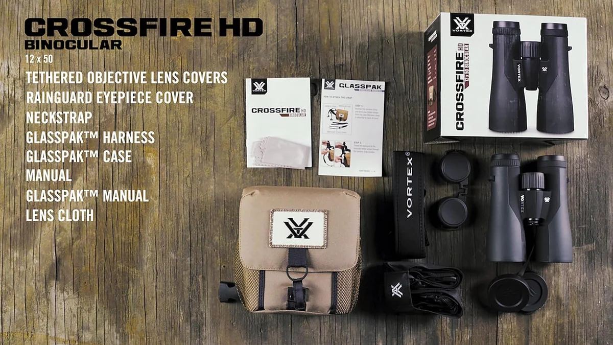 Vortex Crossfire HD 12x50 binoculars